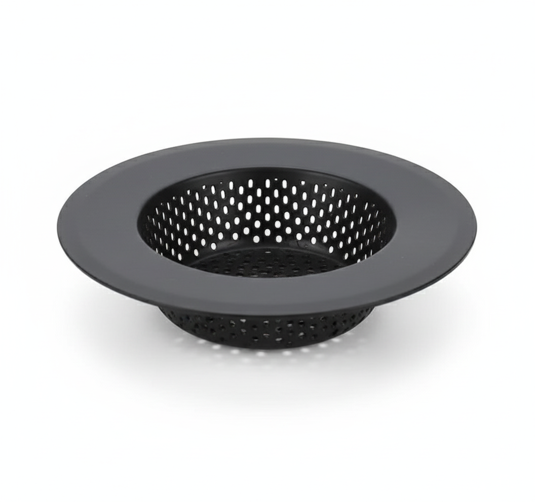 Colador metálico para fregadero – Cesta antobloqueo universal de cocina