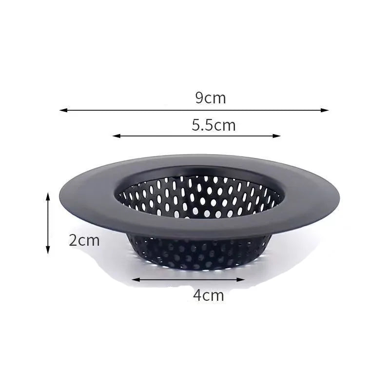 Colador metálico para fregadero – Cesta antobloqueo universal de cocina