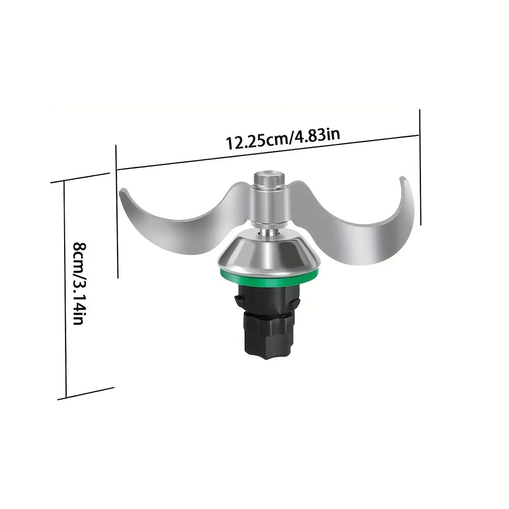 Cuchilla de amasado compatible Thermomix® TM5/TM6 – Repuesto duradero y seguro