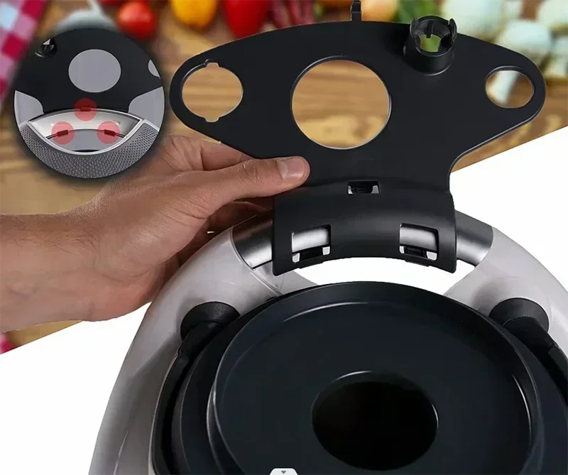 Soporte organizador compatible Thermomix® TM5/TM6 – Mantén tu cocina ordenada