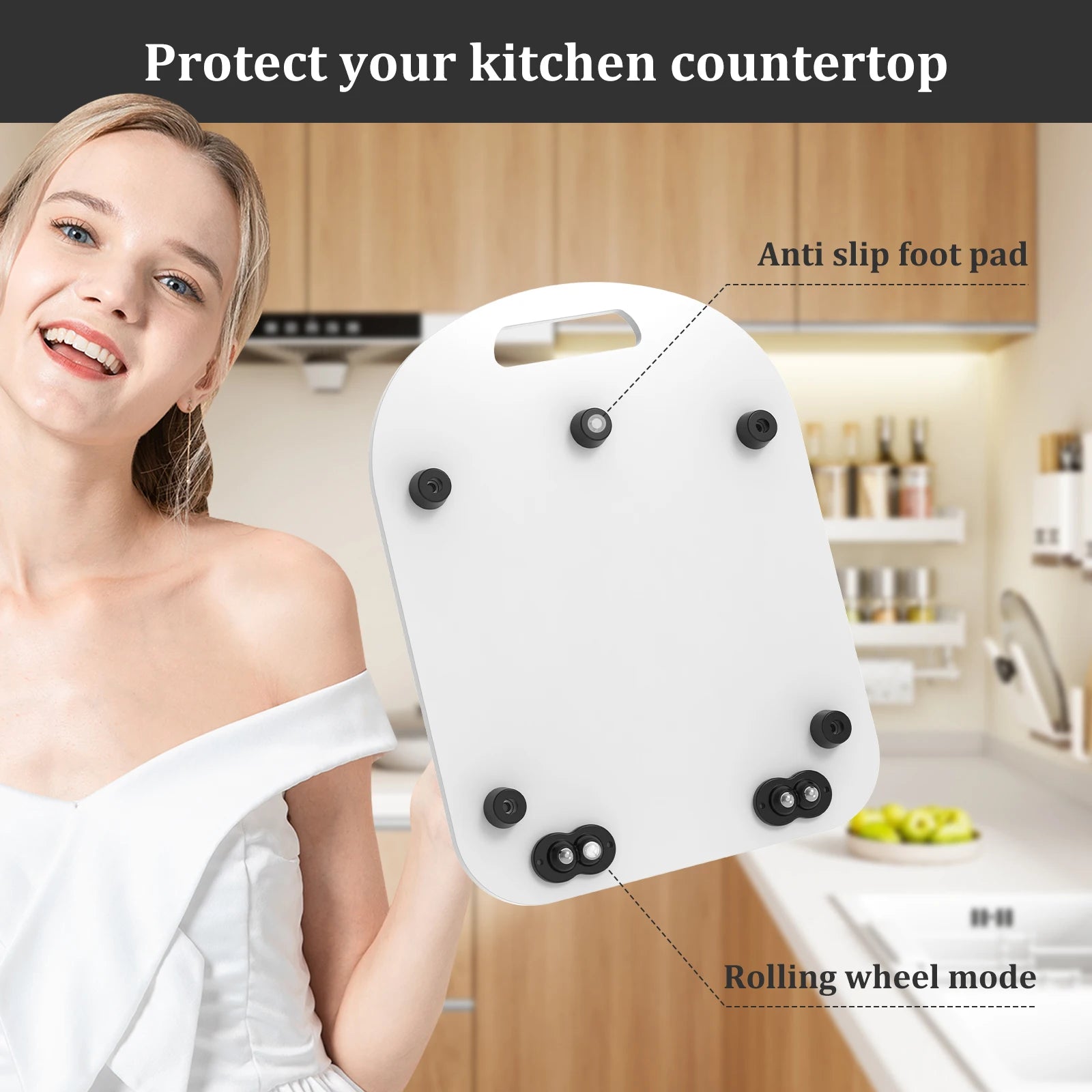 Tablero deslizante compatible Thermomix® TM5/TM6 – Movimiento fácil y seguro