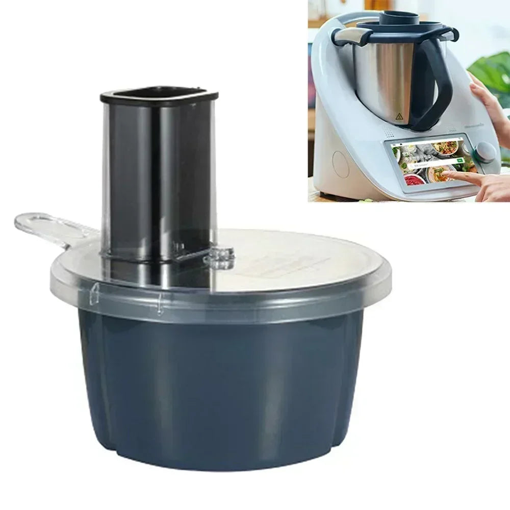 Cortador de verduras y queso compatible Thermomix® TM5/TM6 – Rebanado rápido y uniforme