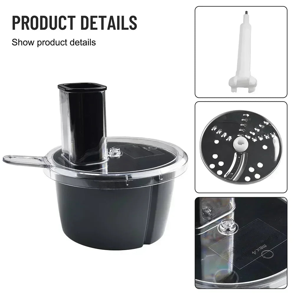 Cortador de verduras y queso compatible Thermomix® TM5/TM6 – Rebanado rápido y uniforme